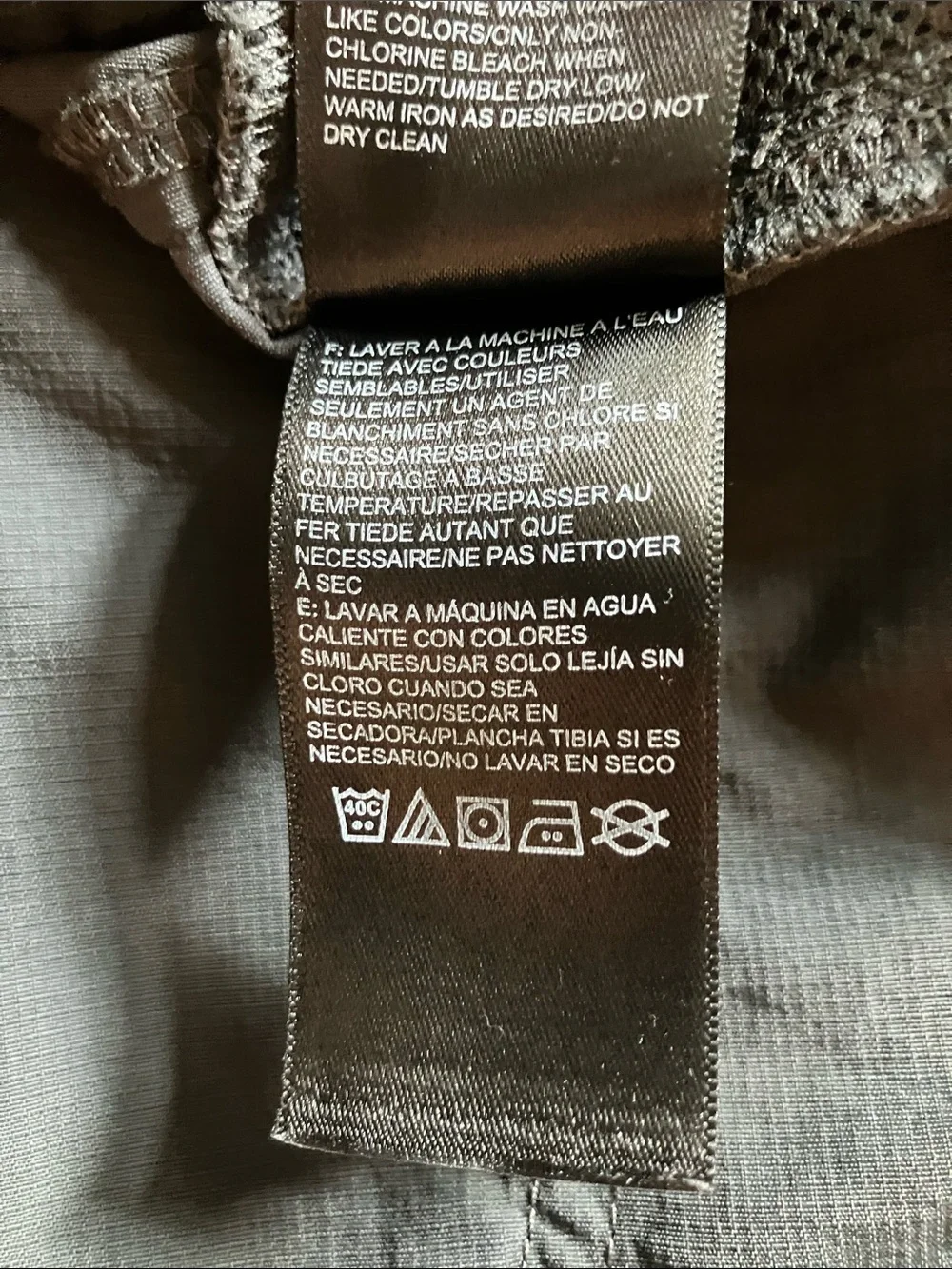 The North Face Men's Gray Outdoor Hybrid Shorts